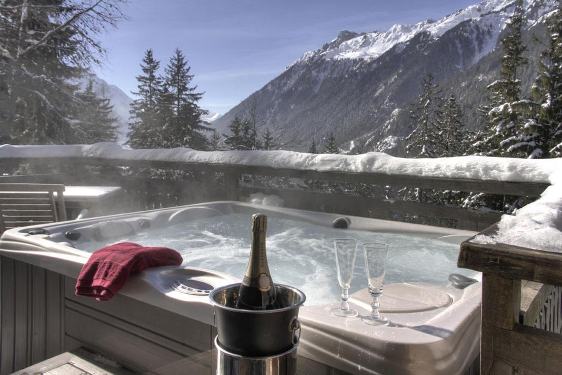 Hotel Les Chalets De Philippe Avec Jacuzzis Privatifs Chamonix Exteriér fotografie